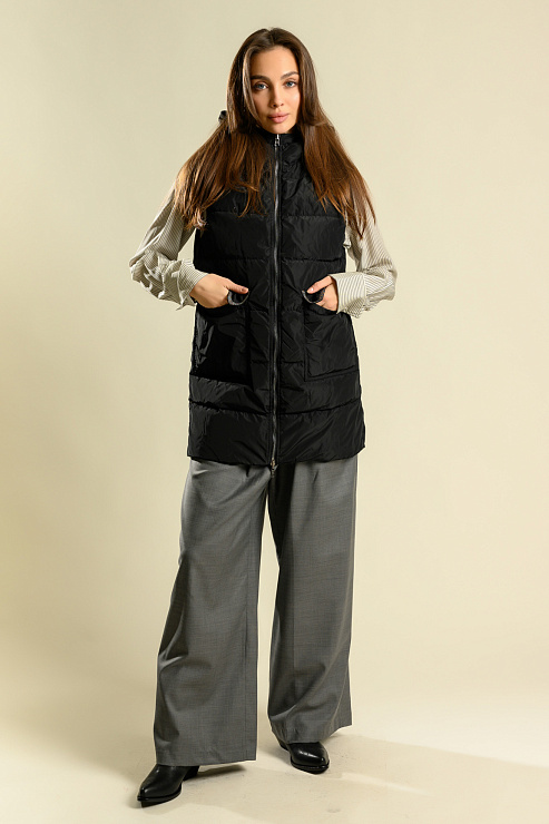 BELLABOA 200-92 ЧЕРНЫЙ Жилет женский BELLABOA цвет Черный