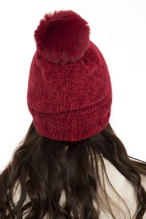 Шапка 72 БОРДО женская CHEERDUCK цвет Красный