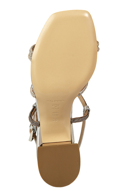 Босоножки BALDININI цвет Серебристый
