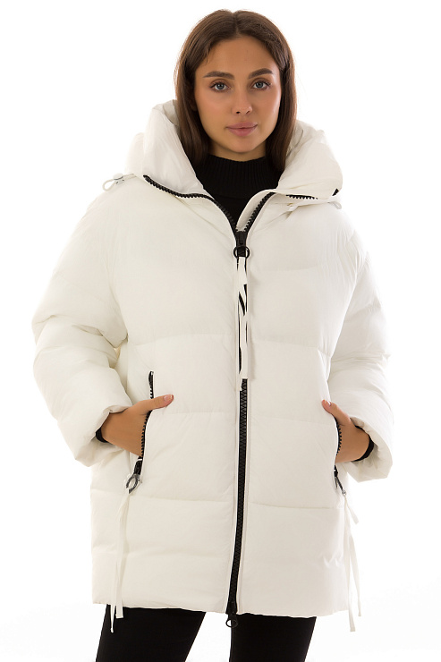TOWMY 3263 БЕЛЫЙ Пуховик женский TOWMY цвет Белый