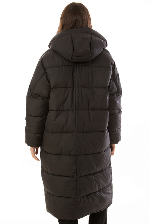 CHEERDUCK/MUD 04 ЧЕРНЫЙ Пуховик женский CHEERDUCK цвет Черный