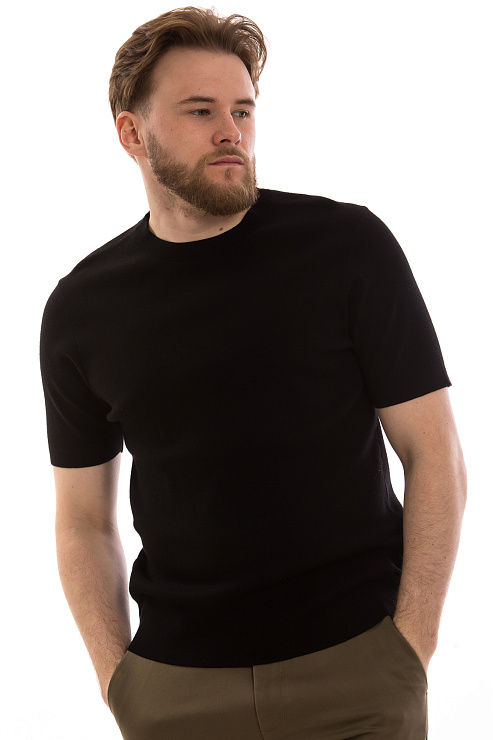 CHEERDUCK/4070 8796 ЧЕРНЫЙ Футболка мужская CHEERDUCK цвет Черный