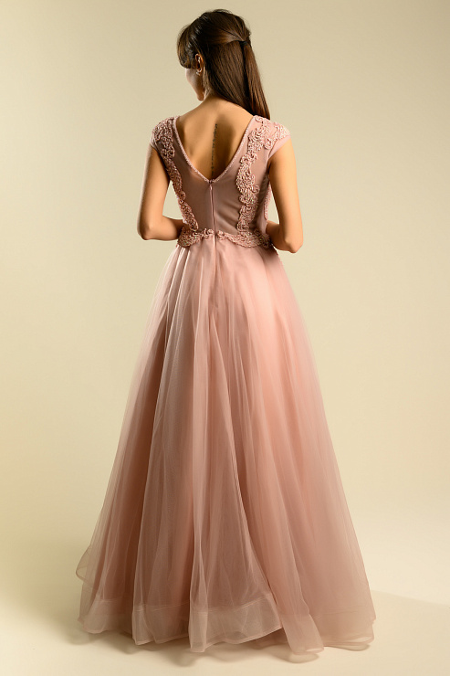 BELLABOA 1019 РОЗОВЫЙ Вечернее платье BELLABOA цвет Розовый