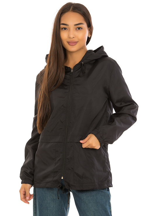 CHEER&DUCK/MUHR 19203 ЧЕРНЫЙ Ветровка женская CHEERDUCK цвет Черный