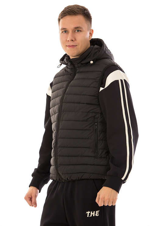 CHEERDUCK/2C62 M8189 ЧЕРНЫЙ Жилет мужской CHEERDUCK цвет Черный