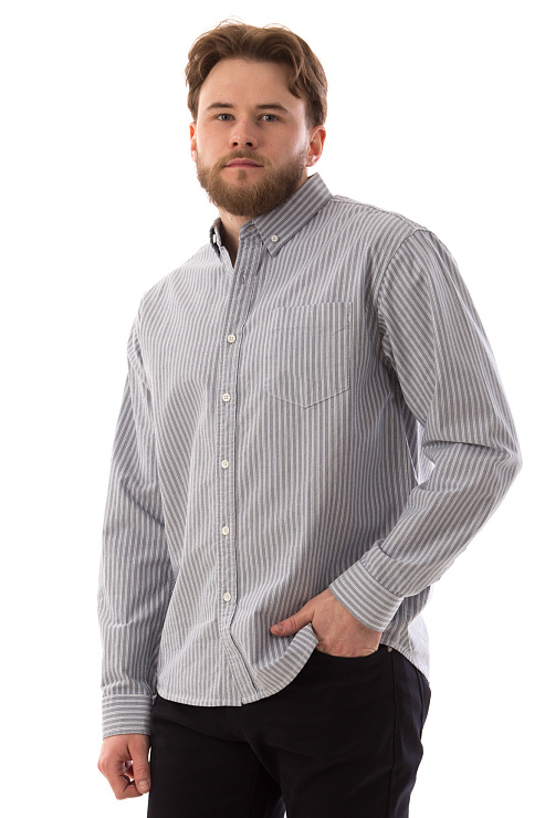 CHEERDUCK/4070 8115 СЕРЫЙ Рубашка мужская CHEERDUCK цвет Серый