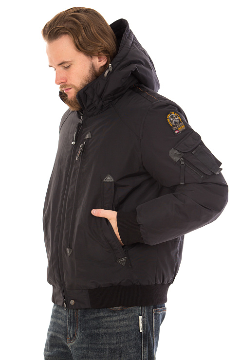 SHarK Force 6251289 ЧЕРНЫЙ Пуховик мужской SHARK FORCE цвет Черный