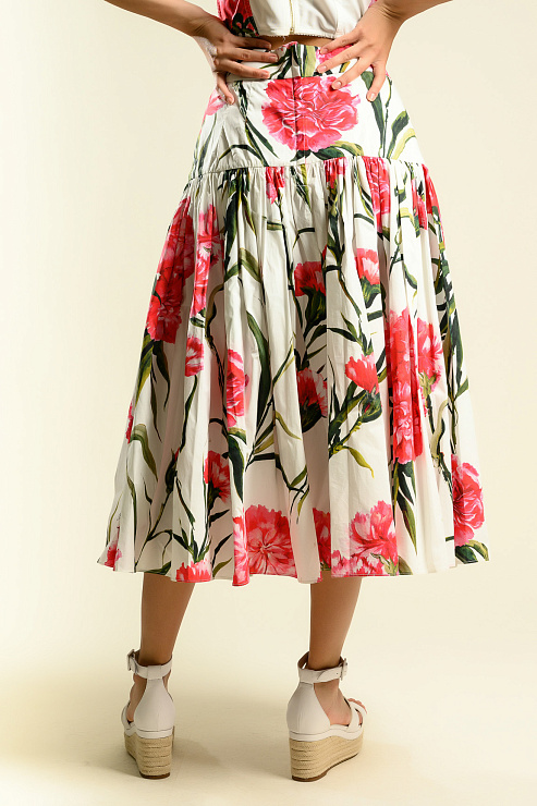 BELLABOA 222-1-1 БЕЛЫЙ Юбка  BELLABOA цвет Белый