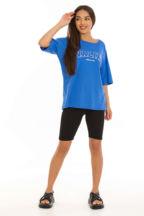 CHEERDUCK/FA 0012 СИНИЙ Футболка женская CHEERDUCK цвет Синий