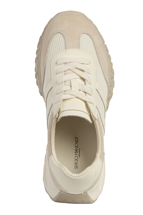 Кроссовки SERGIO MANCHOT цвет Бeжевый