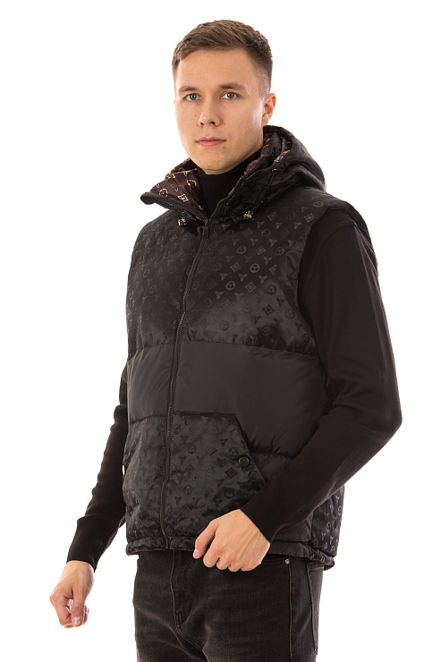 CHEERDUCK/2C62 3358 ЧЕРНЫЙ Жилет мужской CHEERDUCK цвет Черный