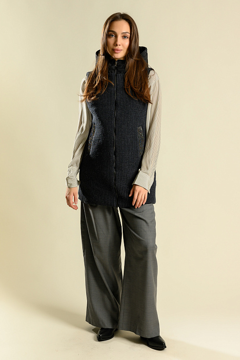 BELLABOA 200-92 ЧЕРНЫЙ Жилет женский BELLABOA цвет Черный