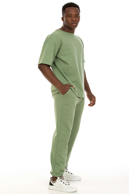 SAM SAM B166 ЗЕЛЕНЫЙ Костюм летний CHEERDUCK цвет Зеленый