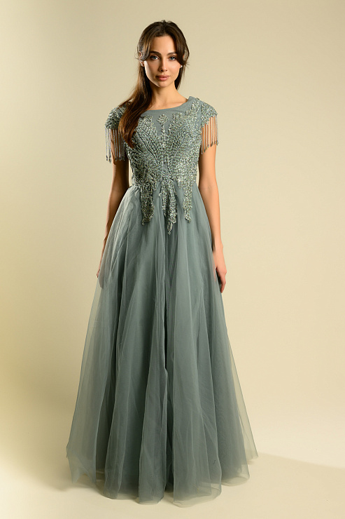 BELLABOA 1028 ЗЕЛЕНЫЙ Вечернее платье BELLABOA цвет Зеленый