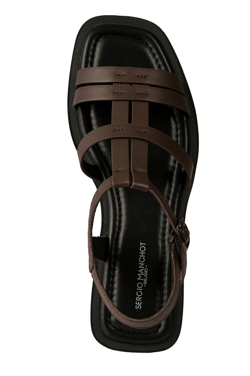 Сандалии SERGIO MANCHOT цвет Коричневый