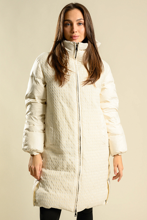 BELLABOA 121 WHITE Пуховик женский BELLABOA цвет Белый