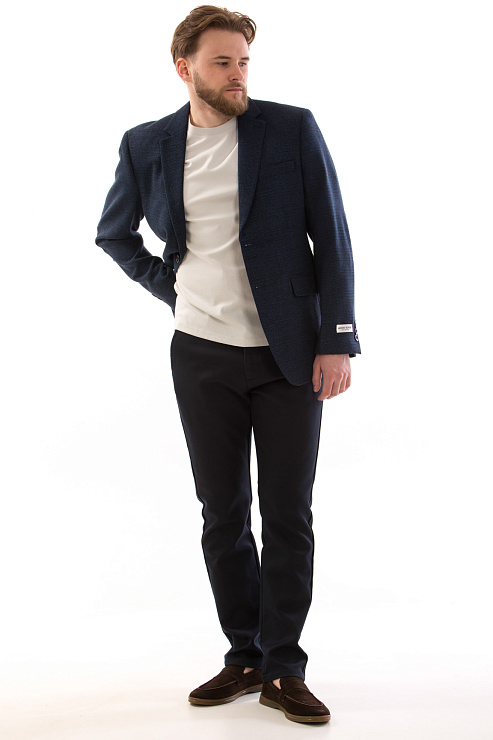 CHEERDUCK/2C87 9138-7 СИНИЙ Пиджак мужской CHEERDUCK цвет Синий