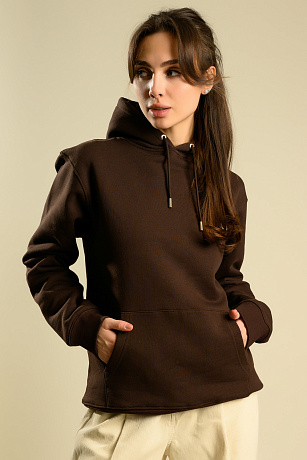 BELLABOA 132 BROWN Худи женское BELLABOA цвет Коричневый