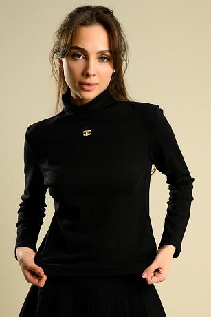 BELLABOA 111-99 ЧЕРНЫЙ Водолазка женская BELLABOA цвет Черный