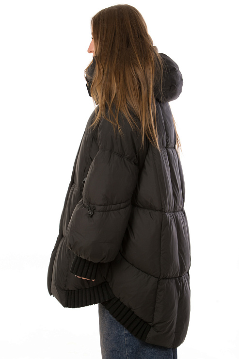 TOWMY D662 ЧЕРНЫЙ Пуховик женский TOWMY цвет Черный