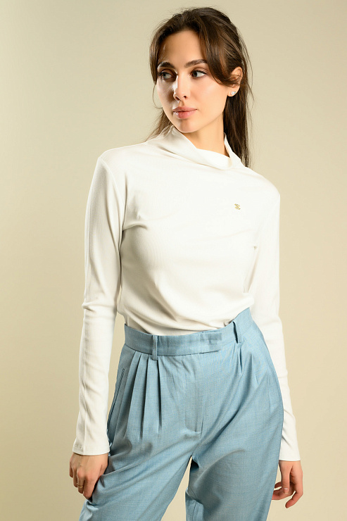 BELLABOA 111-92 БЕЛЫЙ Водолазка женская BELLABOA цвет Белый