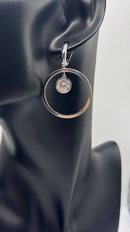 Серьги BELLABOA цвет Серебристый