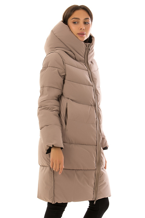 TOWMY 3280 ЧЕРНЫЙ Пуховик женский TOWMY цвет Черный