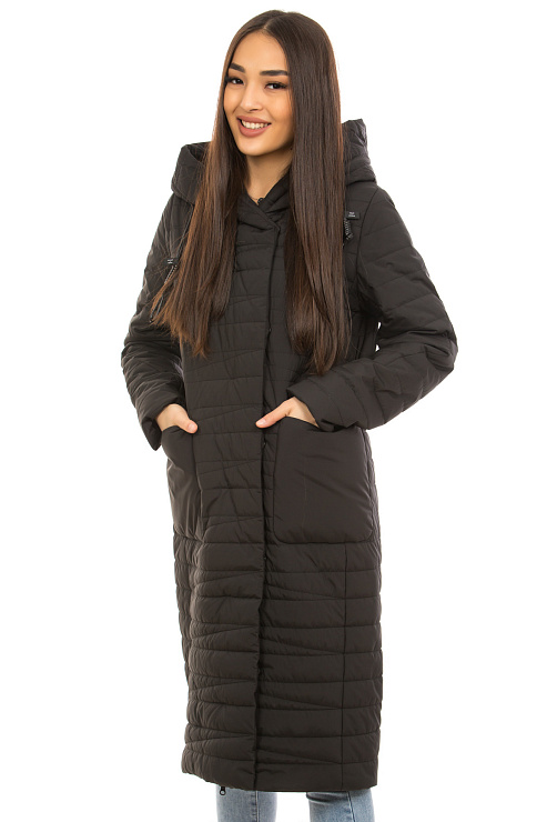 TOWMY 6733 ЧЕРН. Плащ женский TOWMY цвет Черный