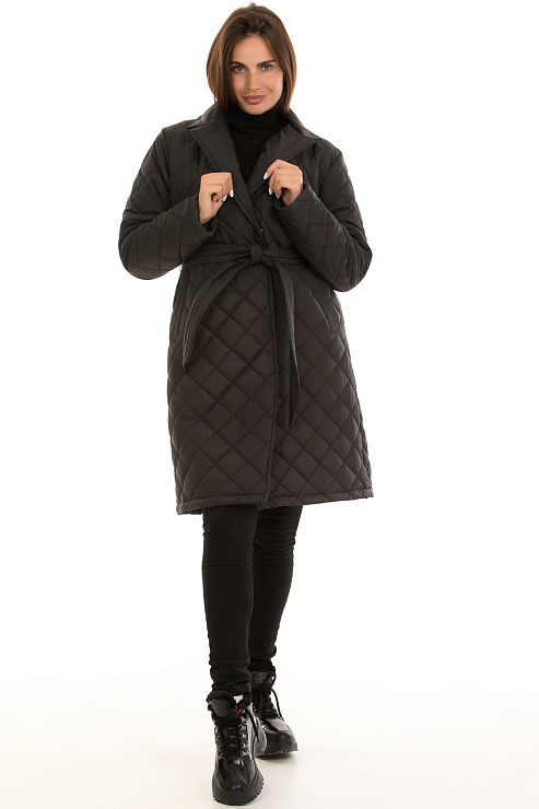 CHEERDUCK/2025 622 ЧЕРНЫЙ Плащ женский CHEERDUCK цвет Черный