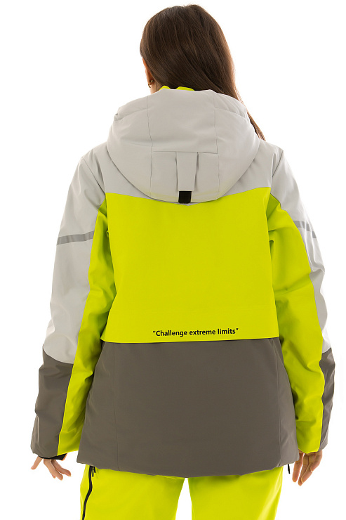 HIGH EXPERIENCE 64071 САЛАТОВЫЙ Куртка горнолыжная женская HIGH EXPERIENCE цвет Салатовый