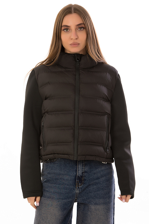 CHEERDUCK/2025 8823 ЧЕРНЫЙ Куртка женская CHEERDUCK цвет Черный