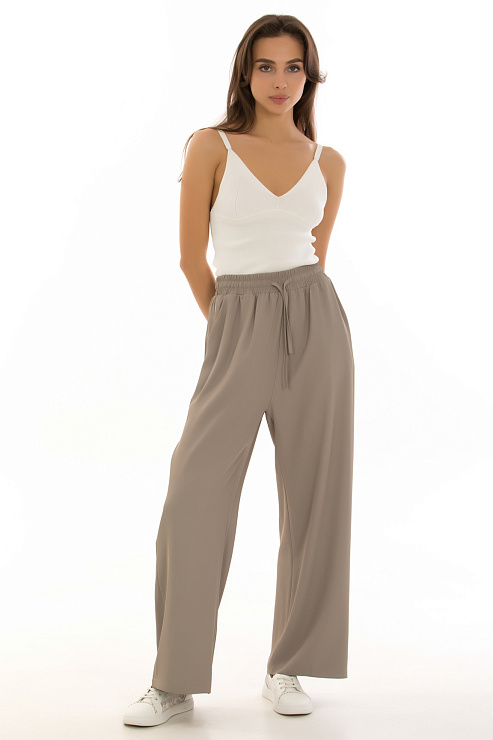 CHEERDUCK/2C19 Б821 ЗЕЛЕНЫЙ Брюки женские CHEERDUCK цвет Зеленый