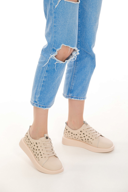 Кеды SERGIO MANCHOT цвет Бежевый