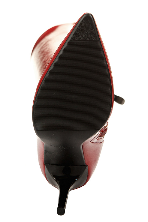 Ботфорты на каблуке SERGIO MANCHOT цвет Красный