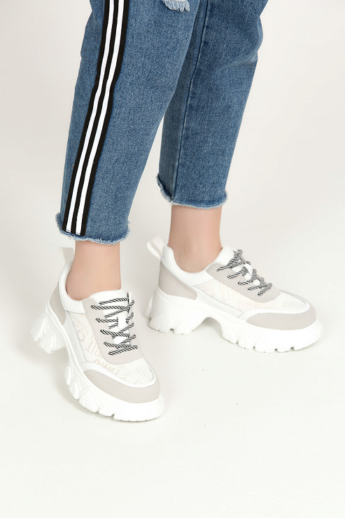 Кроссовки SERGIO MANCHOT цвет Бежевый