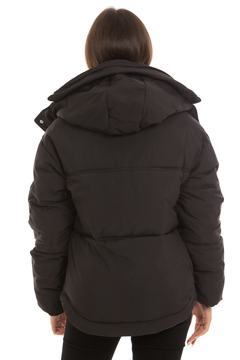 CHEERDUCK/2030 8309 ЧЕРНЫЙ Пуховик женский CHEERDUCK цвет Черный