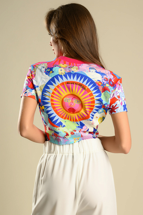 BELLABOA 111-245 СИНИЙ Футболка женская BELLABOA цвет Синий