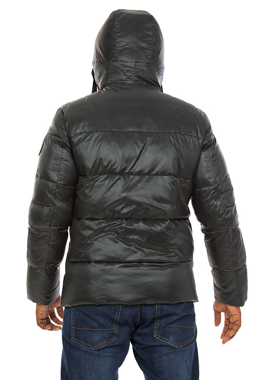 SHarK Force 822479 ТЕМНО-ЗЕЛЕНЫЙ Пуховик мужской SHARK FORCE цвет Зеленый