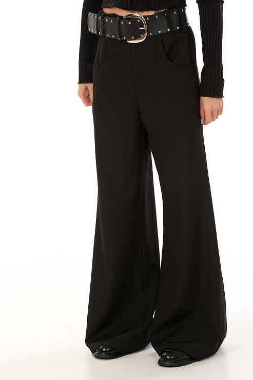 CHEERDUCK/NEW 0918 ЧЕРНЫЙ Брюки женские классические CHEERDUCK цвет Черный