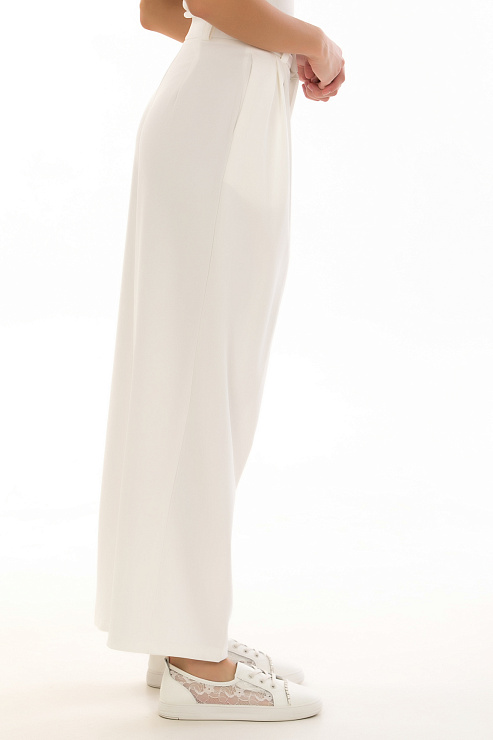 CHEERDUCK/2C19 98837 БЕЛЫЙ Брюки женские классические CHEERDUCK цвет Белый