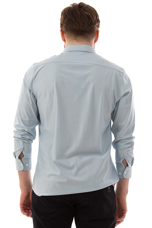 CHEERDUCK/2C87 960-3 ГОЛУБОЙ Рубашка мужская CHEERDUCK цвет Голубой