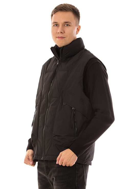 CHEERDUCK/4070 12 ЧЕРНЫЙ Жилет мужской CHEERDUCK цвет Черный