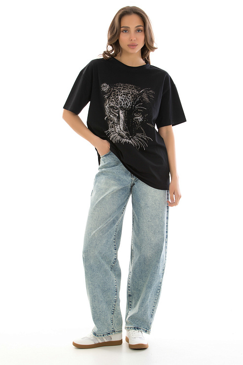 Футболка CHEERDUCK цвет Черный