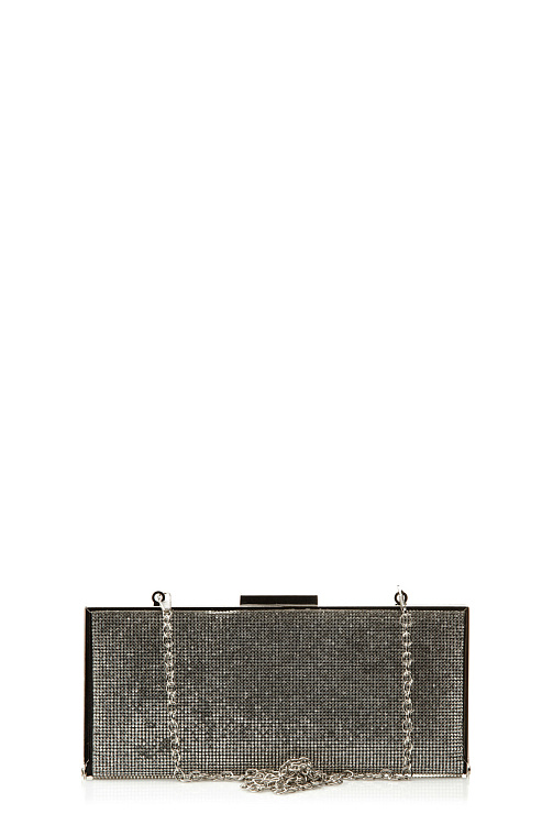 Клатч CHEERDUCK цвет Серебристый