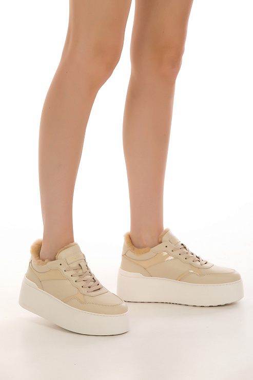 Кеды BALDININI цвет Бежевый