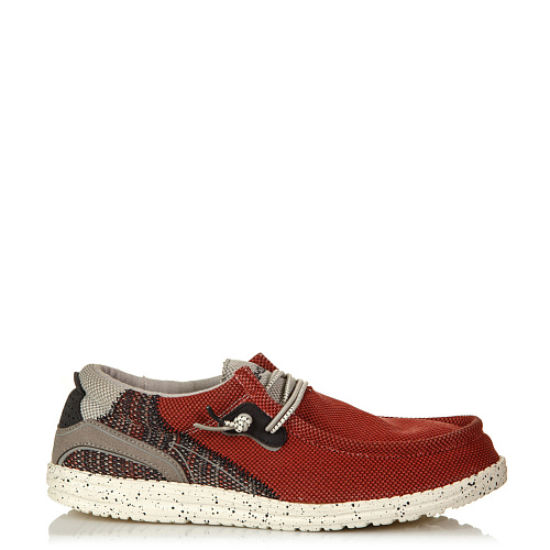 Мокасины HEYDUDE цвет Красный