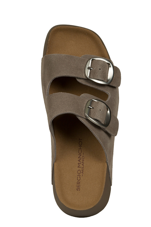 Сабо SERGIO MANCHOT цвет Серый