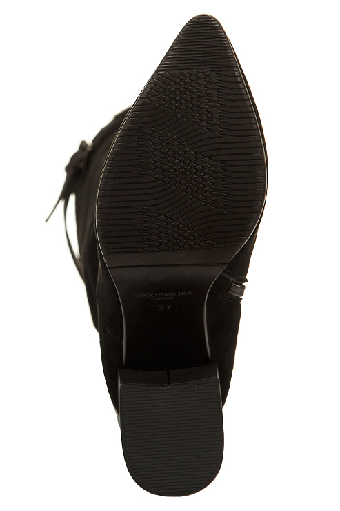 Сапоги на каблуке SERGIO MANCHOT цвет Черный