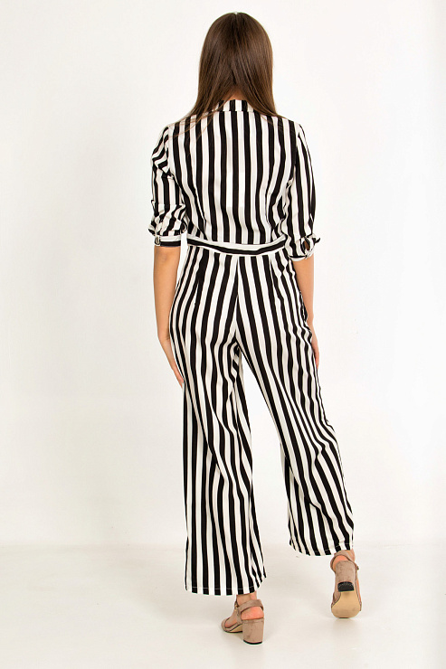 MANQI 513 ЧЕРН. Комбинезон женский CHEERDUCK цвет Черный