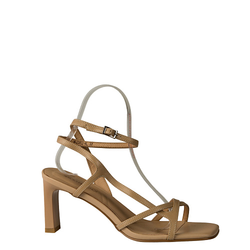 Босоножки на каблуке SERGIO MANCHOT цвет Бeжевый